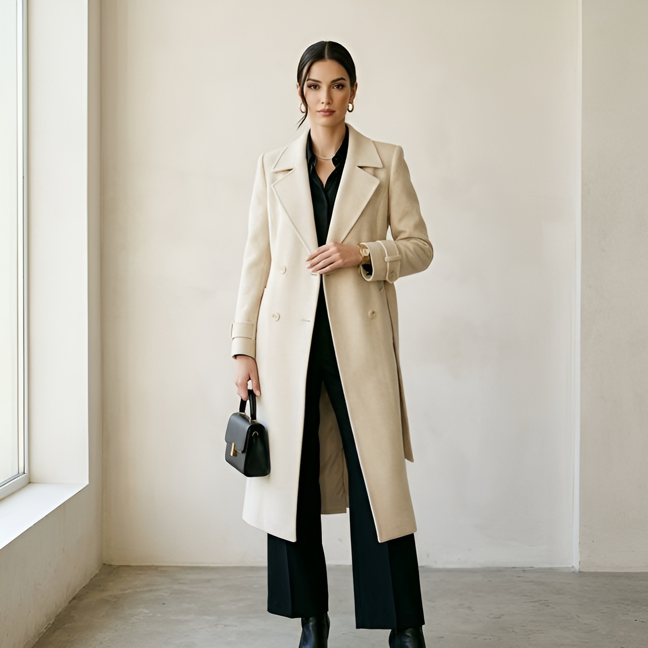 ThreadFash Dark Muse Look 2 - Ivory Contrast Designer Wear